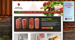 Desktop Screenshot of kebab.cz